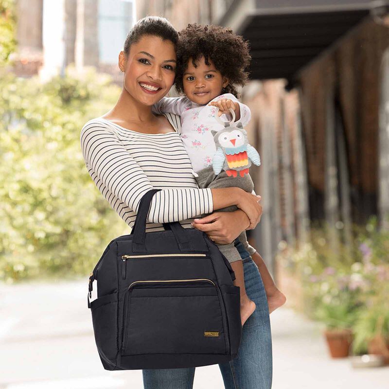 SKIP HOP Main Frame Wide Open Backpack - Black SH200150-image 5