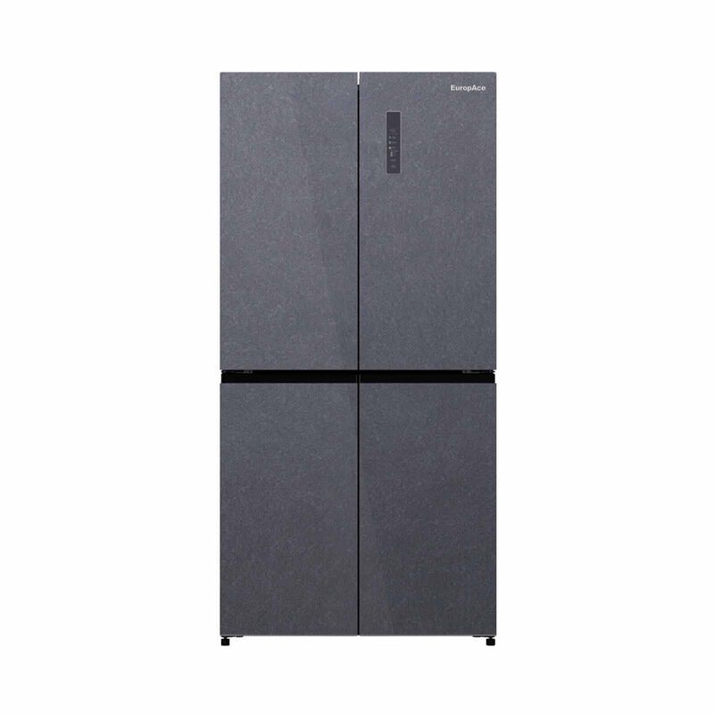 EUROPACE 4 Door Glacier Series Fridge (503l) - Matt Grey Glass ER9503ECDGGY-image 1