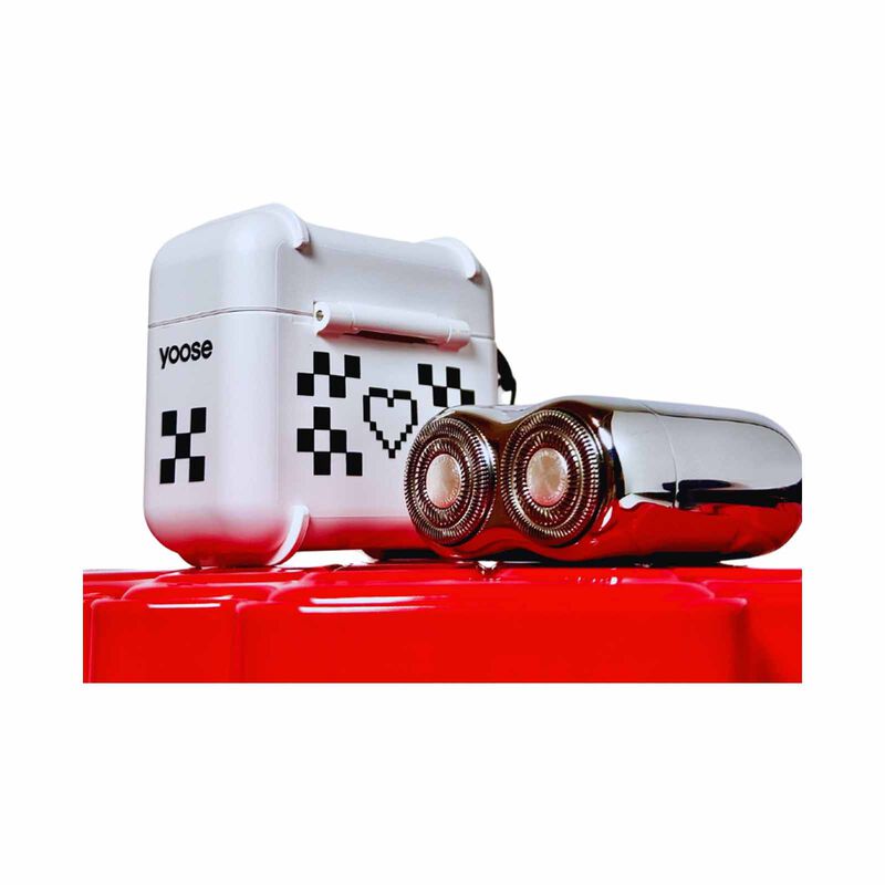 YOOSE Shaver - Silver Pixelated Love Box Limited Edition MINI SILVER-image 4