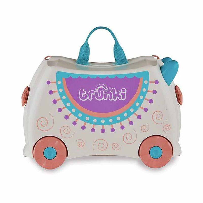 TRUNKI Ride On Luggage - Lola The Llama TR0356-GB01-image 3
