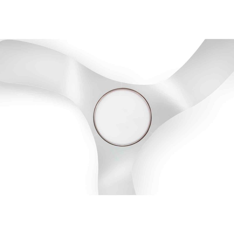 KDK 48 In Dc Ceiling Fan With Led Light (white) E48GP(WH)-image 10