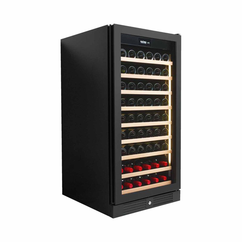 KADEKA Wine Chiller - Matt Black (96 Bottles) (reversible Door) KSP96TL-image 2