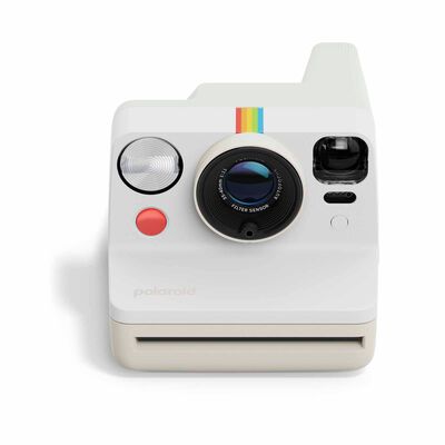 POLAROID Now Instant Camera Generation 3 - Pebble White 009155