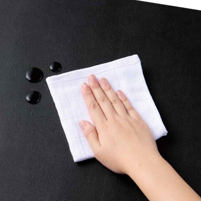 ELECOM Leather Mousepad Large Type Black MP-DM03BK-image 3