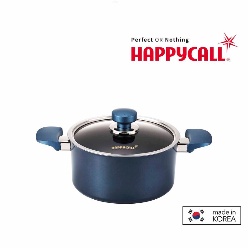 HAPPYCALL Classic Titanium Ih 20cm Stock Pot 3003-1193-image null