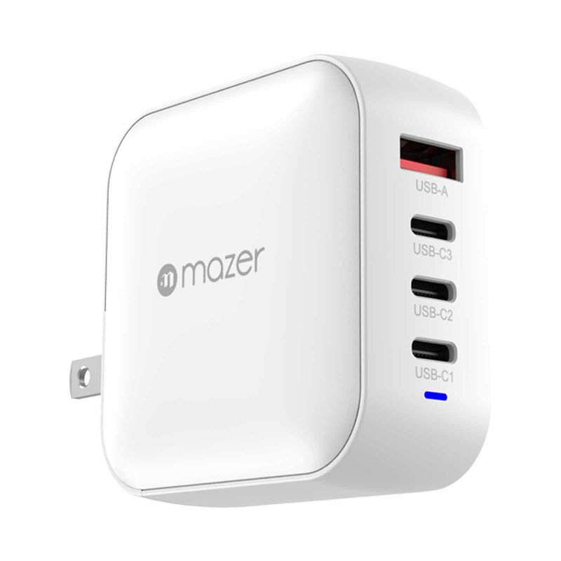 MAZER Ganprestige Pd100w 3c1a With 4 Travel Plugs-white M-G100W-V5-WH-image 3