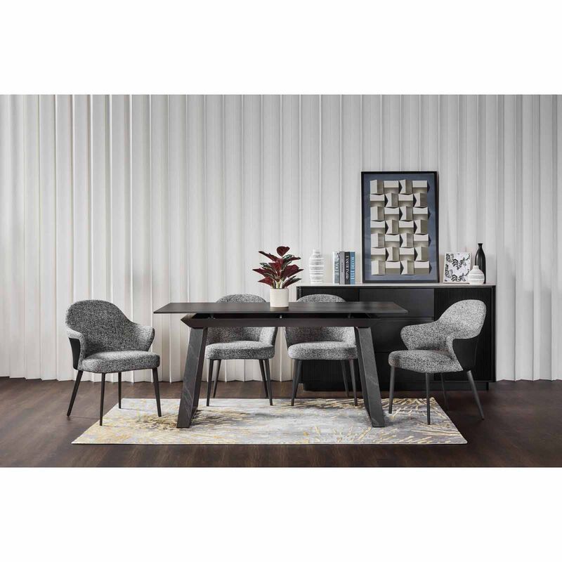 MUZE Dining Chair (fab) MILEY-image 9
