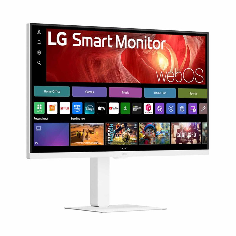 LG 31.5in 4k Uhd Smart Monitor With Webos 32U720SA-W-image 3