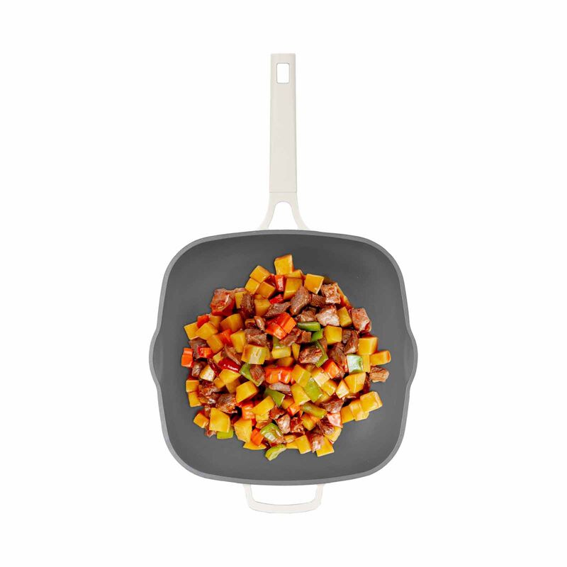 ENDO Scube 28cm I.h. Wok Pan E-SQ-28WP-image 2