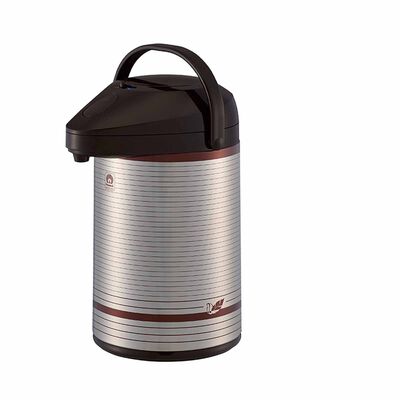 PEACOCK Glass Linded Airpot (2.2l) - Brown MPP-22S (BR)