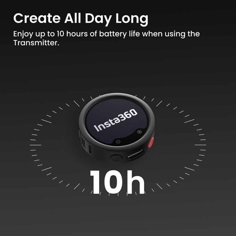 INSTA360 Mic Pro (2tx + 1rx) MIC PRO01-image 7