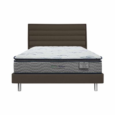 KINGKOIL King Size Mattress W/bedframe And Headboard GREEN NATURE MELLOW