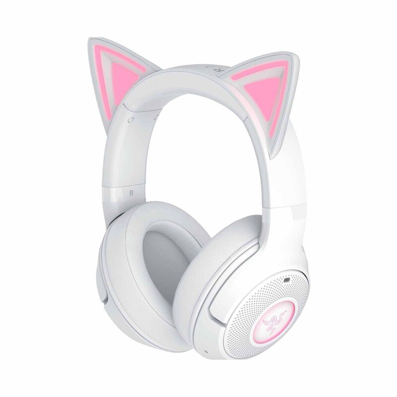 RAZER Kraken Kitty V2 Bt - Wireless Bluetooth Rgb Headset With Kitty Ears - White Edition - Frml Packaging RZ04-04860600-R3M1-image 1