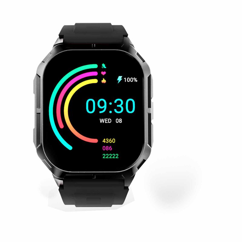 HIFUTURE Ultra3 - Black Bluetooth Smartwatch With Heart Rate Function HSSW1BK-image 1