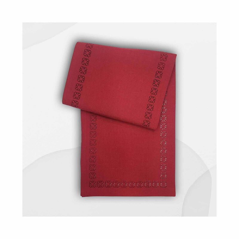RAPEE Mulan Tablerunner Red (online) MULANTRRED-image 3