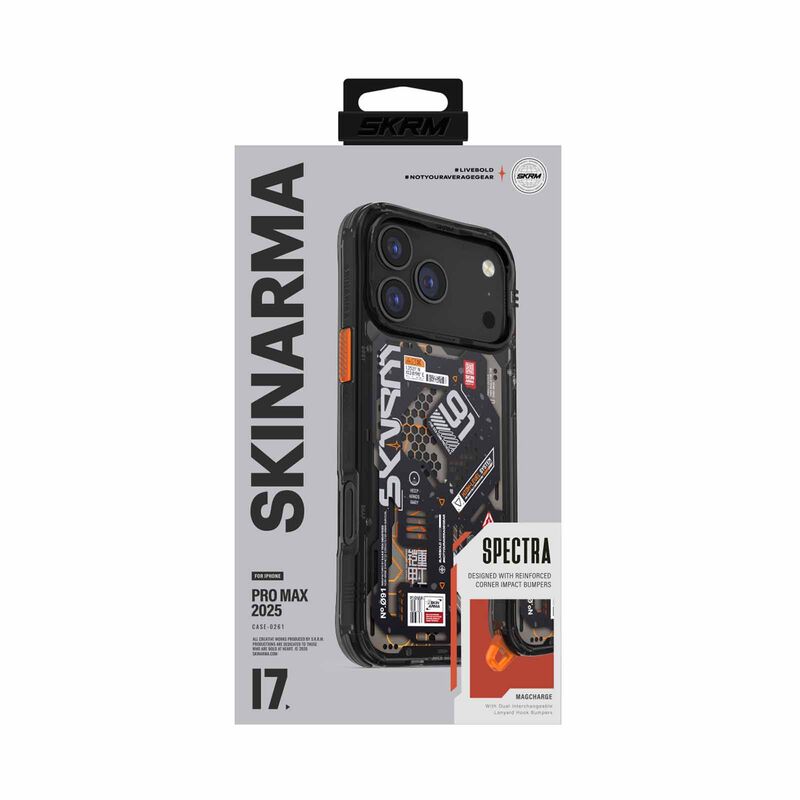 SKINARMA Iphone 17 Pro Max (2025) 6.9" Spectra (mag-charge) SK-2025IPP6.9-SPTR-BLK-image 1