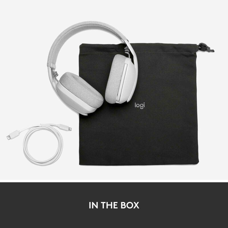 LOGITECH Zone Vibe 100 Wl Bt Headset Off White 981-001220-image 16