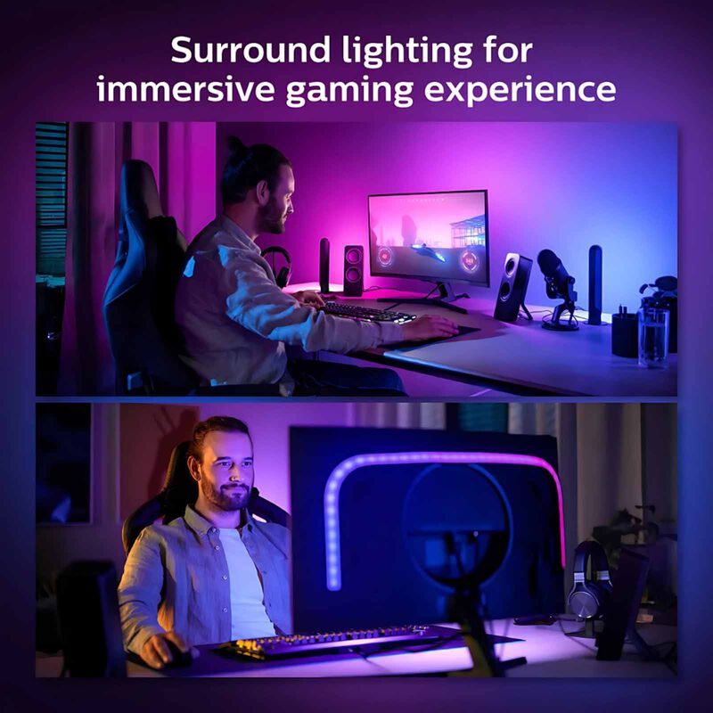 PHILIPS HU Play Gradient Lightstrip For Pc 32-34 Inch 929003498605-image 2