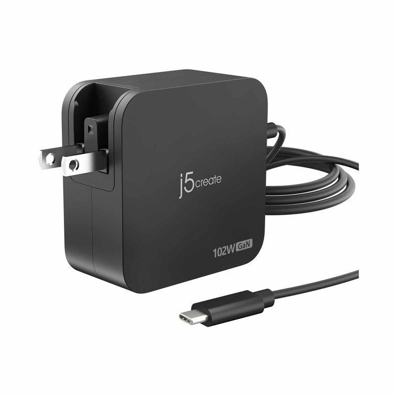J5CREATE 102w Gan Pd Usb-c 2-port Charger With Changeable Ac Plugs JUP25102V-image 2