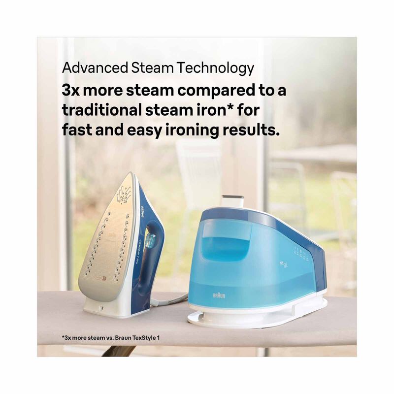 BRAUN Carestyle 1 Pro Steam Generator Iron (2200w) IS1512BL-image 4