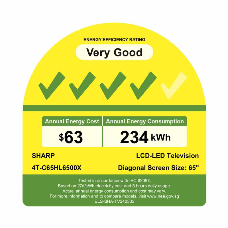 SHARP 65 In 4k Uhd Qled Google Tv 4T-C65HL6500X-image 3