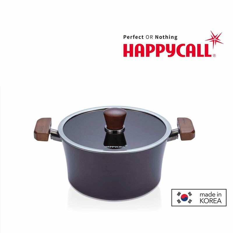 HAPPYCALL Crocodile Ih 24cm Graphene Stock Pot 3003-1302-image null