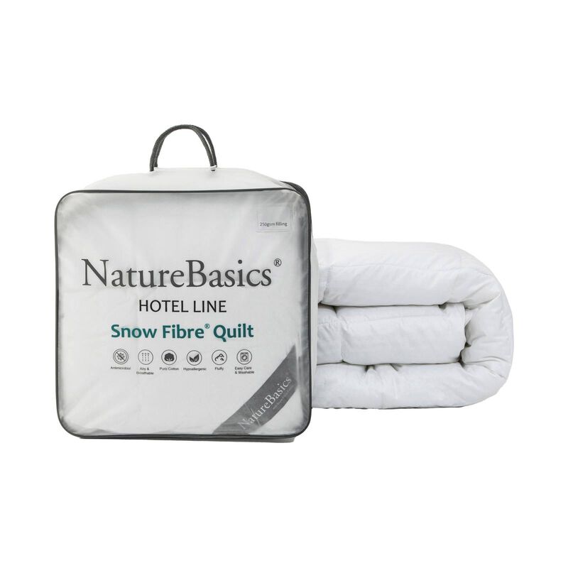 NATURE BAS Hotel Line Quilt Single Sized (special Buy)-image null