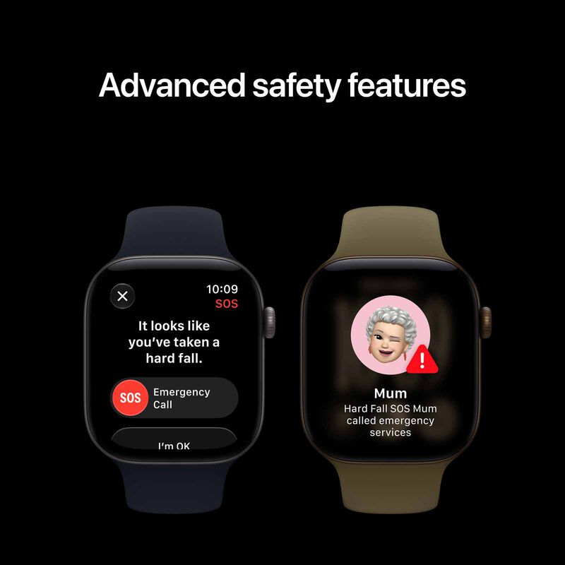 APPLE Watch Series 12 Gps + Cellular 42mm Night Blue Ceramic Case With Navy Blue Sport Band - M/l MJH04X/A-image 8