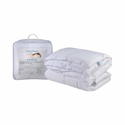 NATURE BAS Quilt - Single (special Buy) FLUFF LITE