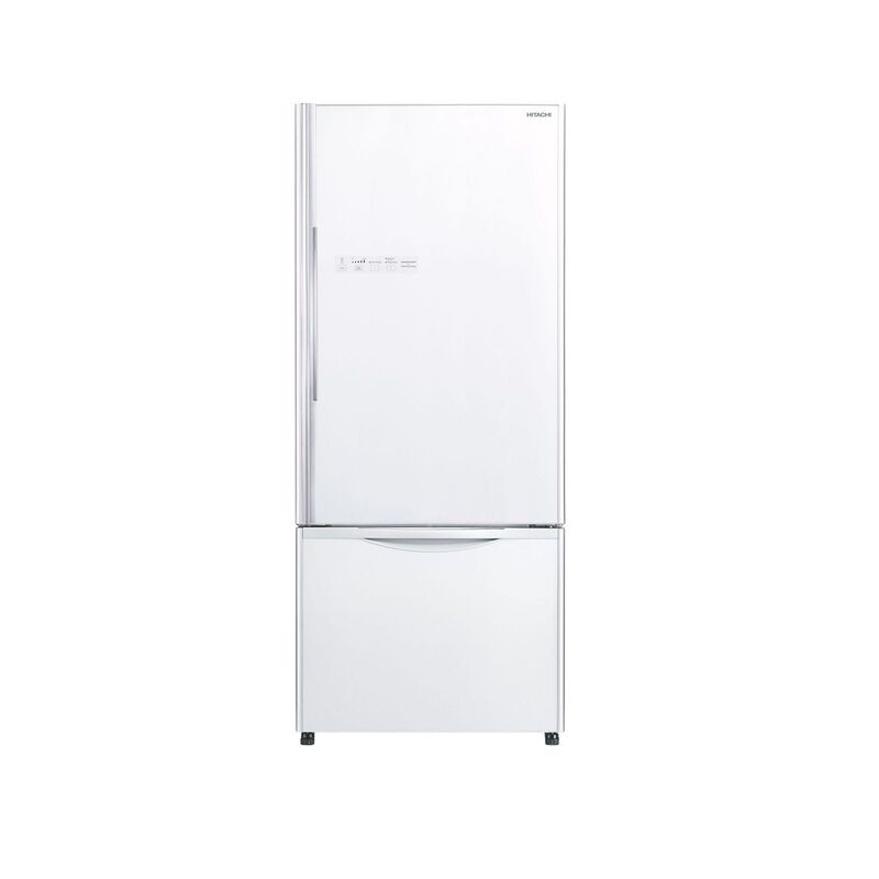 HITACHI 2 Dr Fridge (net 444l) Bottom Freezer RB570P7MSGPW-image 1