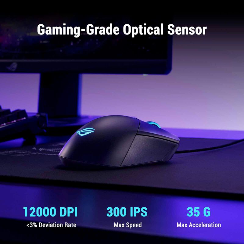 ASUS Rog Gladius Iii Core Wired Mouse P523 ROG GLADIUS III CORE-image 11