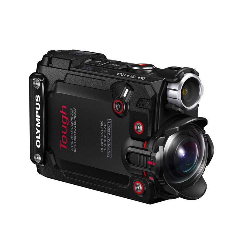 OLYMPUS 7.2mp Action Camera (display Set) TG TRACKER BLACK-image null