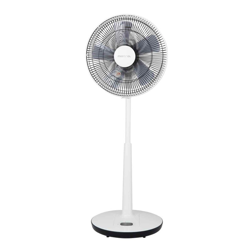 MISTRAL 14 In Adjustable Dc Stand Fan -white MLF3508DR-image null
