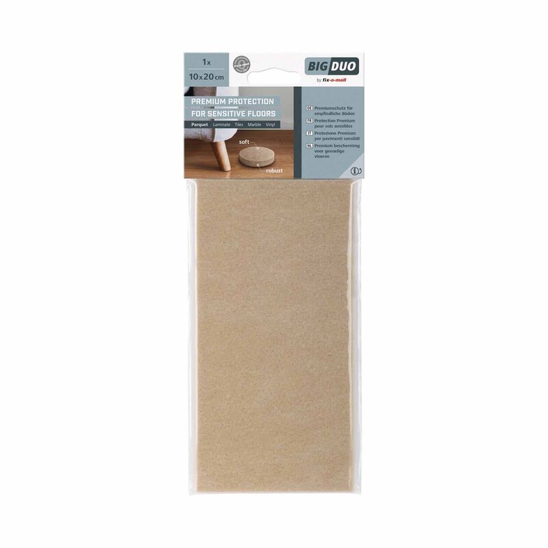 FIX-O-MOLL Self Adh 100x200mm BIG DUO PARQUET GLIDERS-image 3