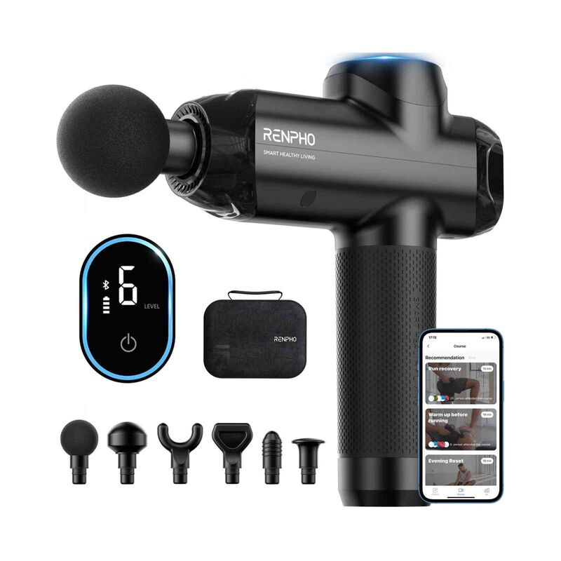 RENPHO Power + Black Massage Gun R-C001S-image 1