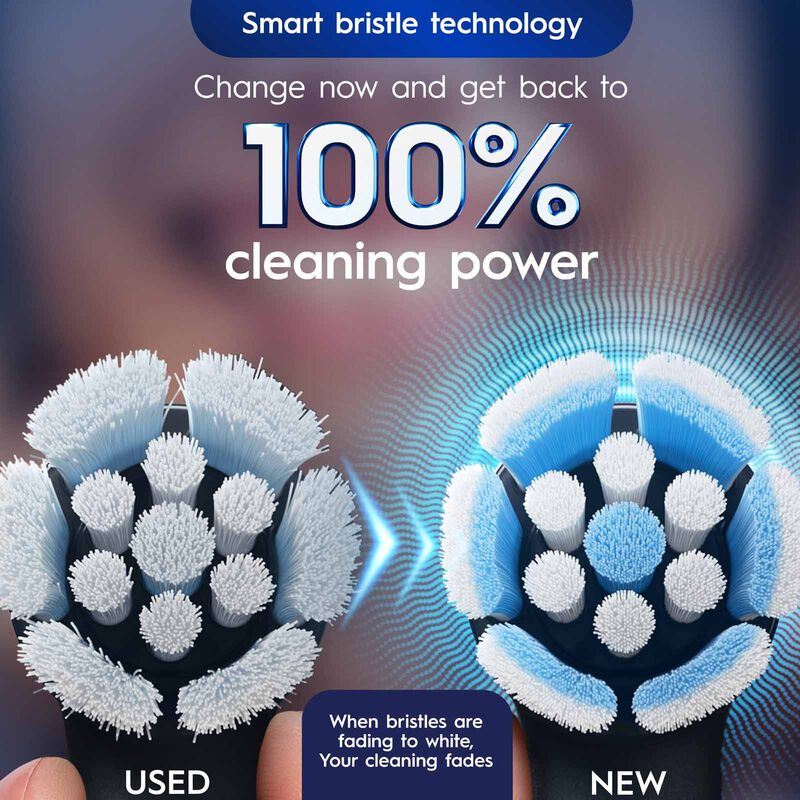 ORAL-B Oral-b Io Clean & Gum Protect (2pc) - Black IORB SBF-2-image 6