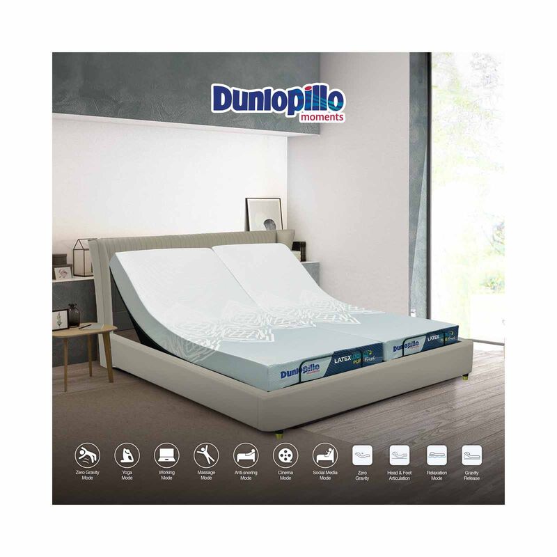 DUNLOPILLO Super Single Bed MOMENTS MOTION (SS)-image 2