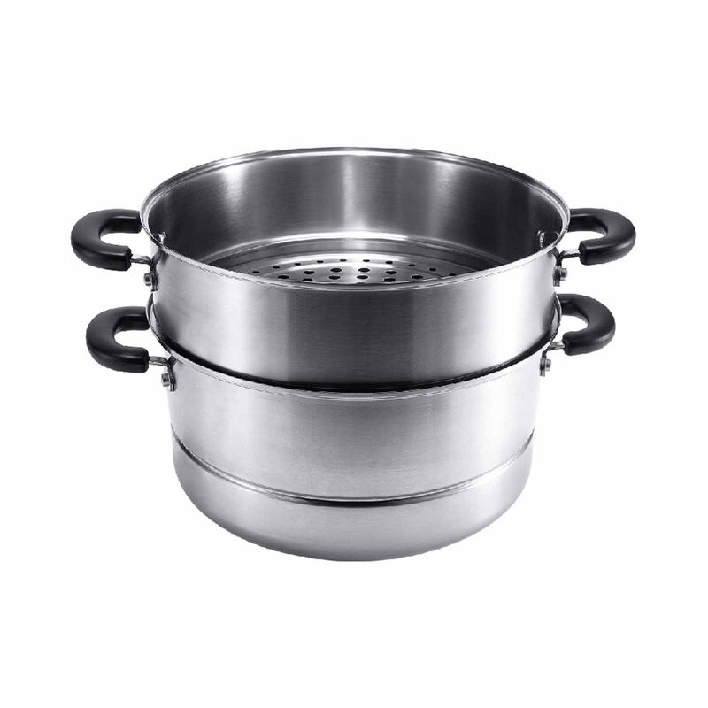 MEYER Stainless Steel 28cm/8.5l 3-tier Multi-steamer Set 70050-image 2