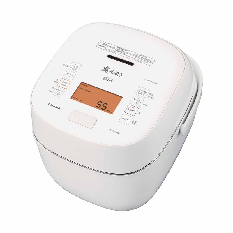 TOSHIBA Vacuum Pressure Ih Rice Cooker (1.8l) RC-18VXWSG-image null