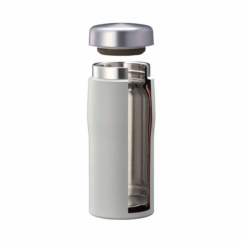 TIGER 360ml Vacuum Stainless Steel Bottle - Moon White MJF-A036 (WF)-image 2