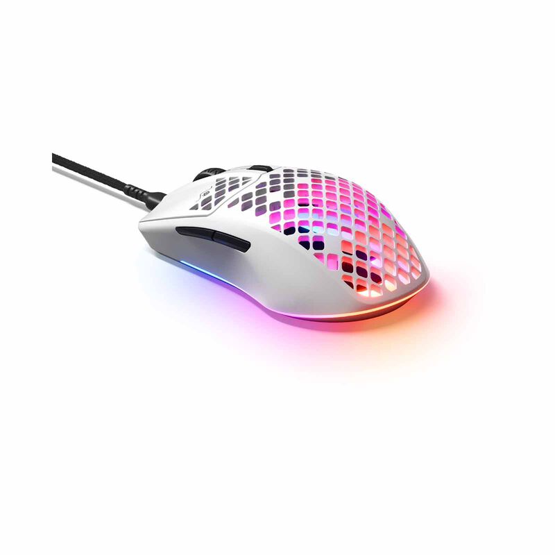 STEELSERIE Wired, Light Weight Gaming Mouse AEROX 3 WIRED SNOW-image 3