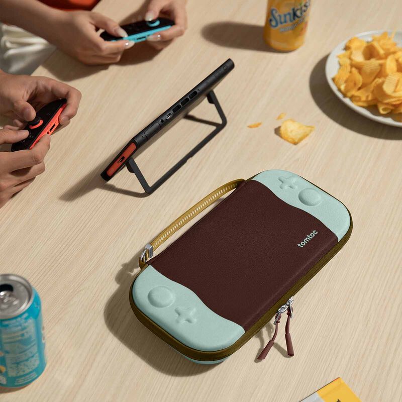 TOMTOC Fancycase-g05 Switch 2 Slim Case - Chocomint G05S3Y2-image 3