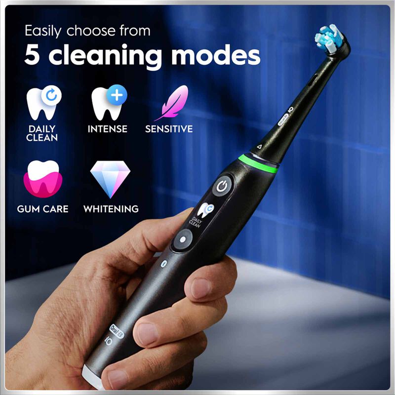 ORAL-B Electric Toothbrush - Black IO 6 - BLACK-image 4