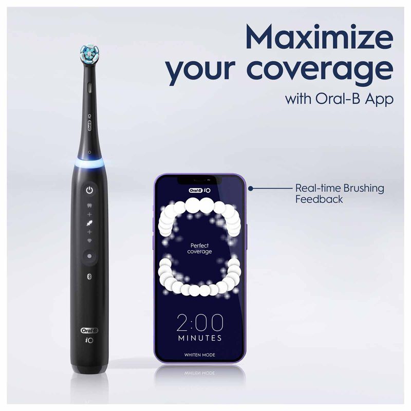 ORAL-B Electric Toothbrush - White IO 5 - WHITE-image 4