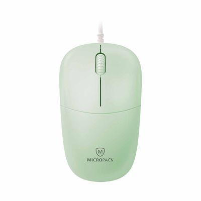 MICROPACK Essential Wired Optical Mouse - Green M-105-GN