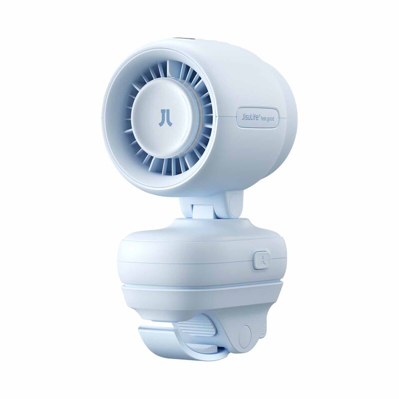JISULIFE Stroller Fan Life4-clip-5000mah-blue FSL04R-A0103001-image 3