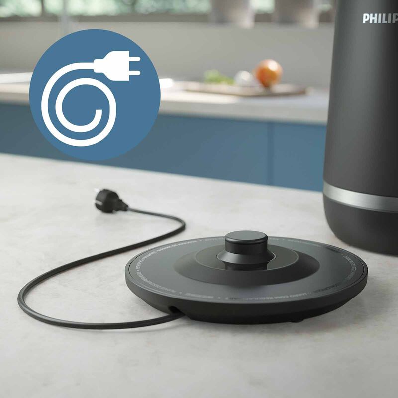 PHILIPS Series 5000 Kettle (1.7l) - Black HD9395/90-image 10