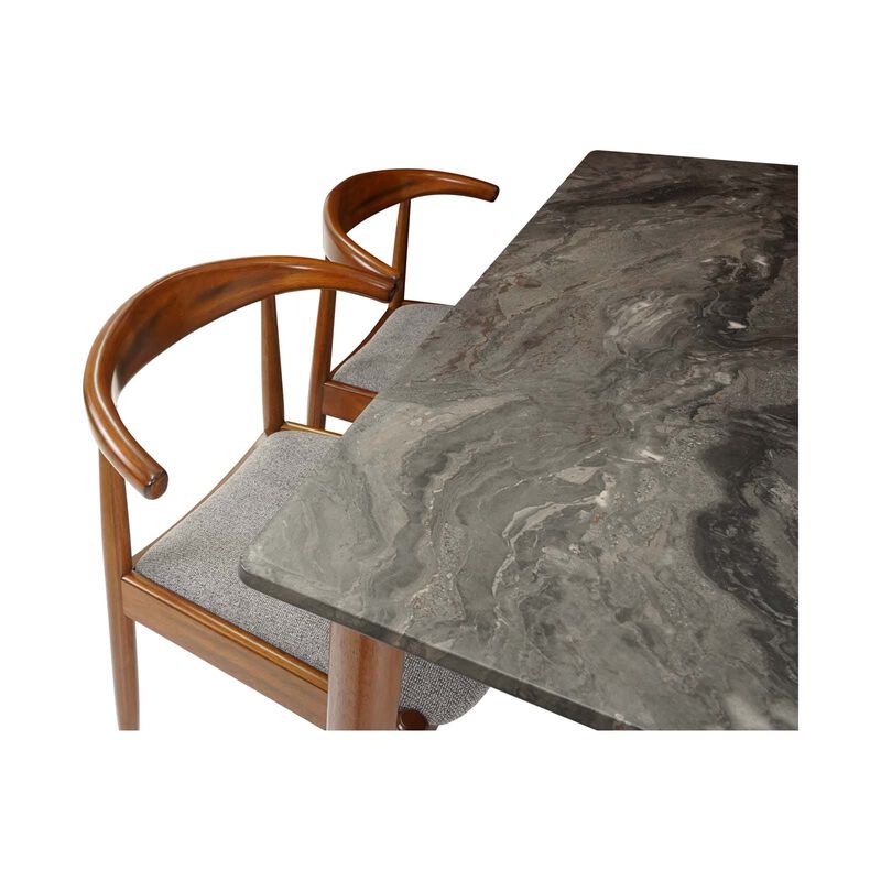 MUZE 4 Piece Dining Set PERLIS-image 8