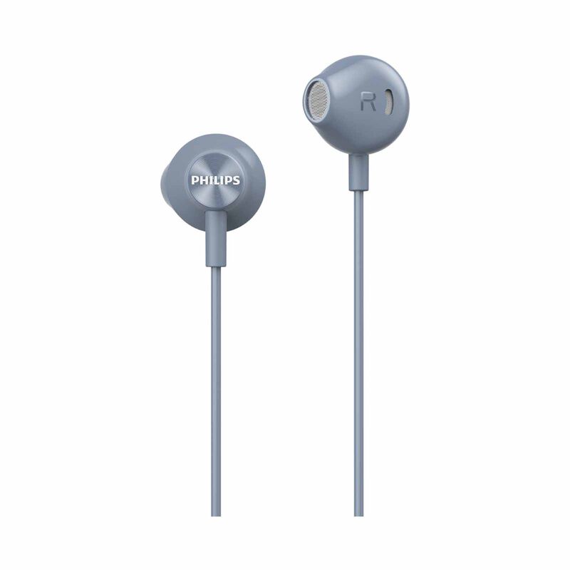 PHILIPS Wired In-ear, 1.2m, 14.2mm Neodymium Driver, Built-in Mic, Play/pause Button TAE2000LB/97-image 3