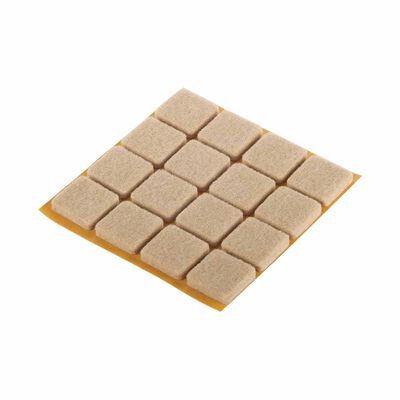 FIX-O-MOLL Self Adh 20x20mm BIG DUO PARQUET GLIDERS
